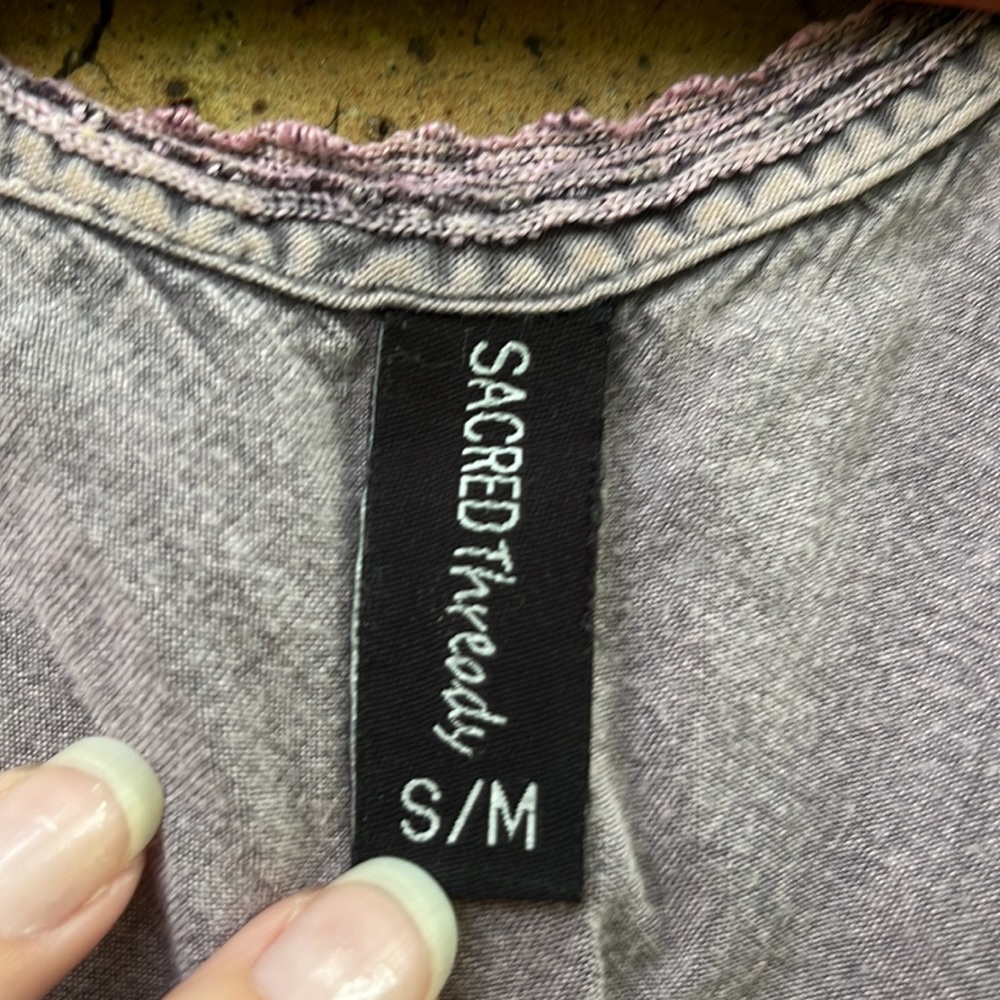 Sacred Thread Embroidered Shirt - Picture 7 of 7